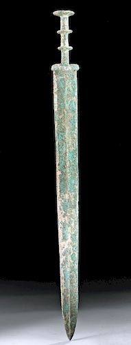 Chinese Han Dynasty Bronze Sword