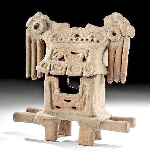 2-Part Veracruz Pottery Altar Model, ex-Merrin