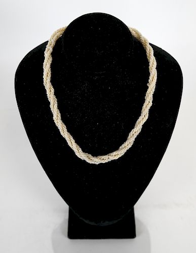 1930s Seed Pearl Necklace