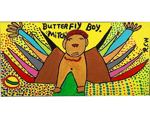 Outsider Art, Ruby Williams, Butterfly Boy