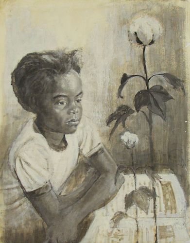 ERNEST CRICHLOW (AFRICAN-AMERICAN, 1925-2005).