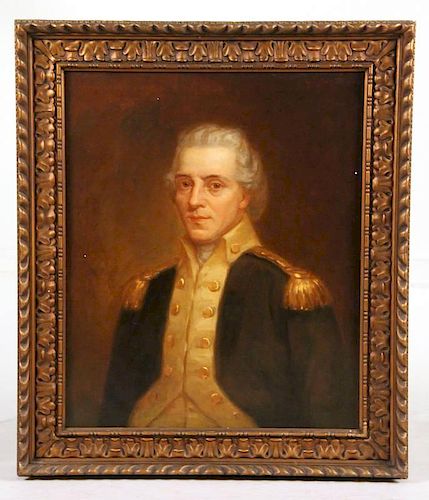 Oil on Canvas, Portrait of a General, Herman Soderston