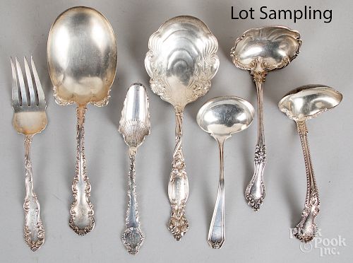 Sterling silver serving utensils