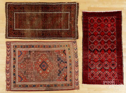 Three Oriental carpets