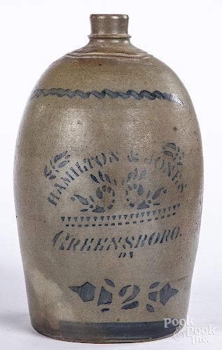 Western Pennsylvania stoneware jug