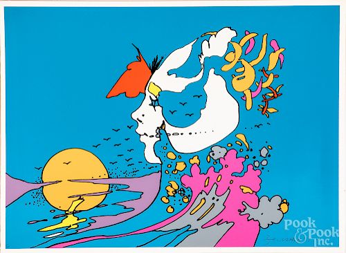 Peter Max (American b. 1937), signed lithograph