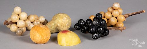 Group of stone fruit.