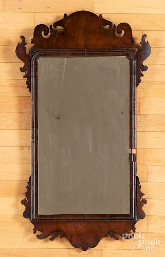 Chippendale mahogany mirror