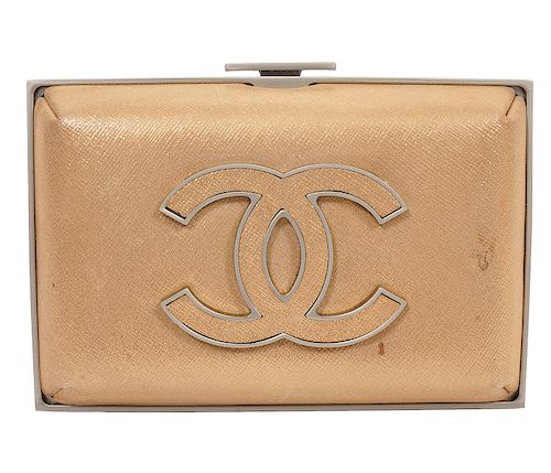 Chanel Limited Edition Gold Clutch 2012