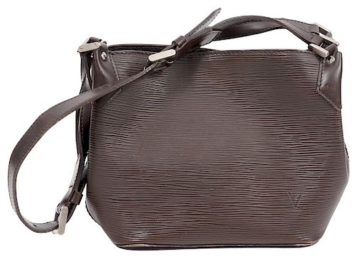 Louis Vuitton Brown Epi Mandara PM Shoulder Bag