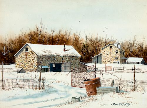 Gerald Lilly, December in the Country