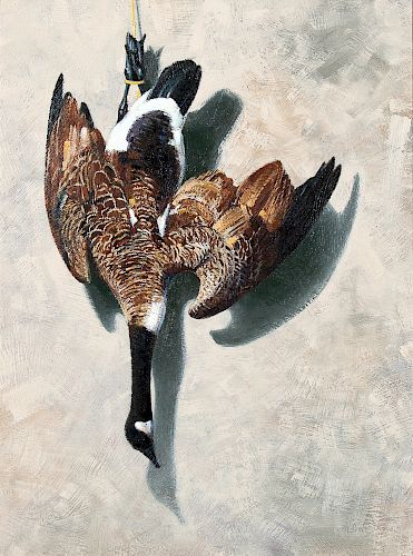 Joseph Low, Untitled (Hanging Goose)