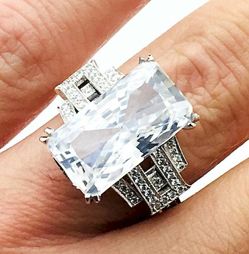 Ivanka Trump Platinum With Diamond Engagement Ring