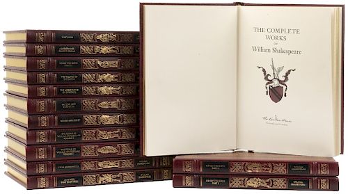 Shakespeare, William. The Complete Works. Norwalk - London: The Easton Press, 1992 - 1993. Piezas: 14.
