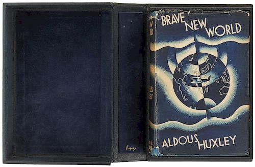 Huxley, Aldous. Brave New World. London: Chatto & Windus, 1932. Primera edición.