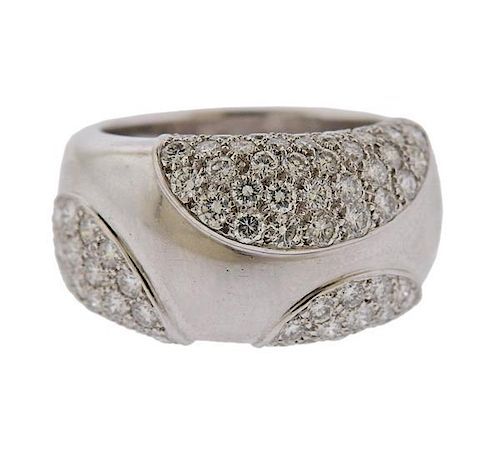 Cartier 18K Gold Diamond  Ring 