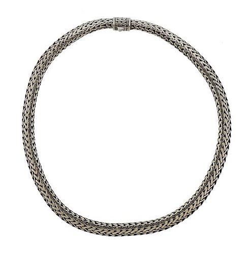John Hardy Sterling Silver Classic Chain Necklace 