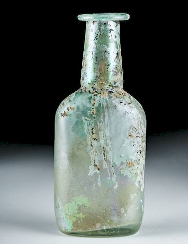 Roman Glass Bottle W Beautiful Iridescence Sold At Auction On 12th December Bidsquare