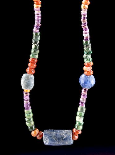 Beautiful / Wearable Mochica Stone Beaded Necklace