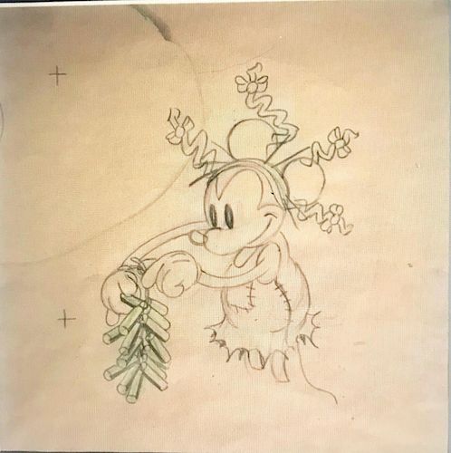 Mickey's Mellerdrammer Drawings