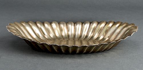 ESCO Sterling Silver Oblong Oval Shaped Bowl