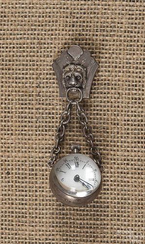 Bull's-eye pocket watch, 19th c.