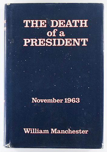 Death of a President, Signed First Edition