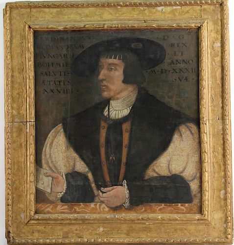 Oil on Canvas, Portrait of Ferdinand I