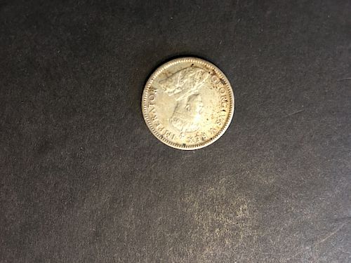 1933 South African Silver 6 pence