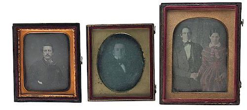 Daguerreotypes of Men Related to the Turner Family 