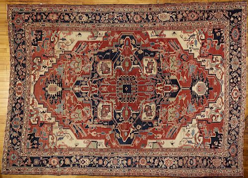 19th Century Serapi Oriental Carpet