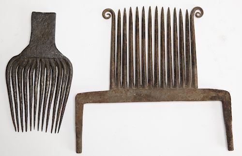 Two Early Iron Implements 1836