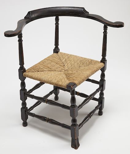 Spanish Foot Corner Chair