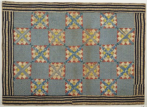 Fine Early Crib Quilt