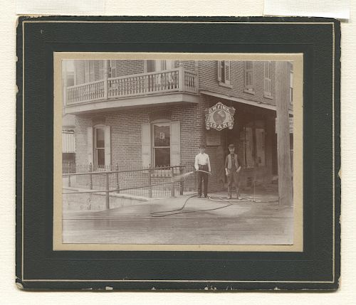 Original Cigar Shop Photograph -trade sign