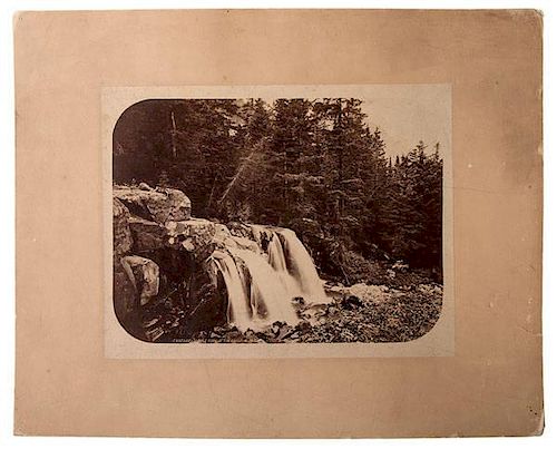 W.H. Jackson Hayden Expedition Albumen Photographs of Gallatin County, Montana Territory 