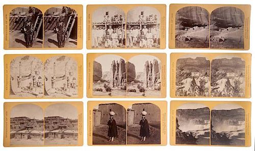 Complete Set of 50 Stereoviews from the Wheeler Expeditions of 1871-1874 