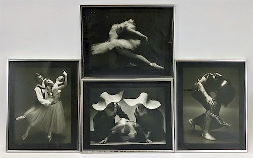 4 Max Waldman Ballerina Silver Gelatin Photographs