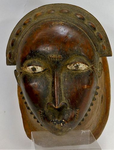 Ivory Coast Baule African Portrait Mask