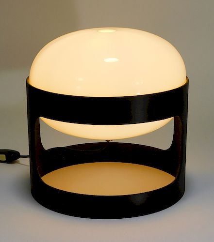 Black KD27 Table Lamp by Joe Colombo for Kartell