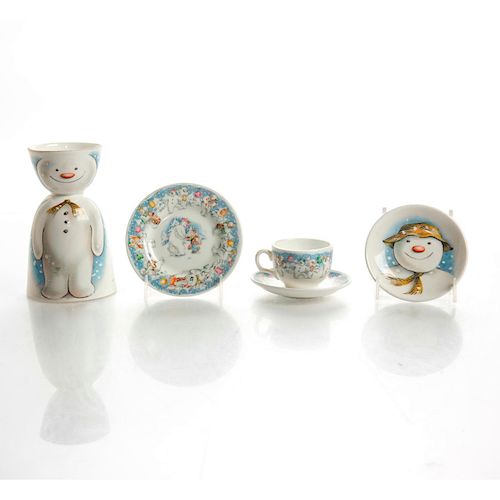 ROYAL DOULTON BREAKFAST SERVICE, JAMES AND THE SNOWMAN