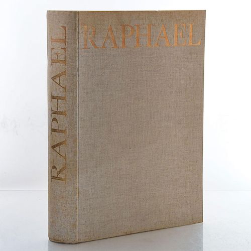 THE COMPLETE WORK OF RAPHAEL BOOK, 1969