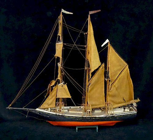 VINTAGE WOOD SHIP MODEL (SWIFT)