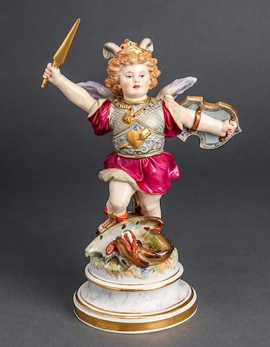 Meissen Porcelain St. George Slaying the Dragon