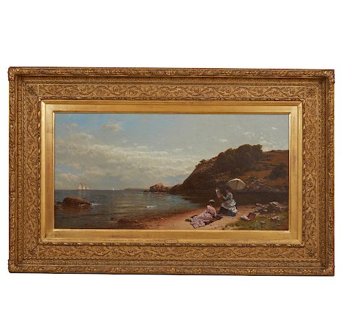 Alfred Thompson Bricher (1837-1908) Painting, Seascape 