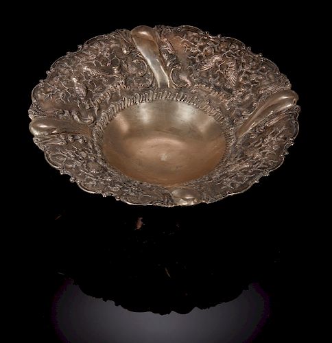 Aesthetic Sterling Silver Bowl, 14.4 ozt