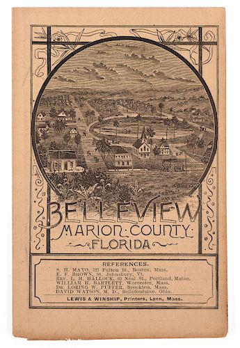 BELLEVIEW City Brochure 1884