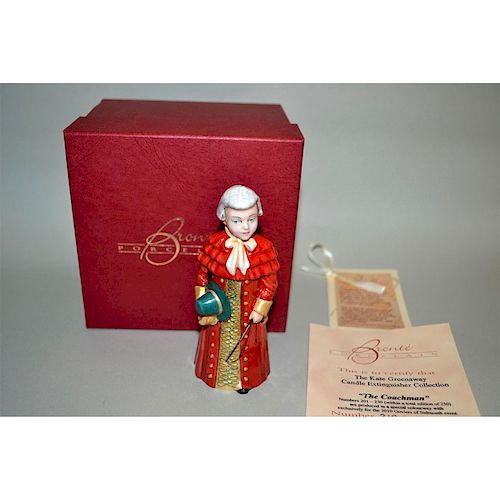 BRONTE PORCELAIN THE COACHMAN CANDLE EXTINGUISHER