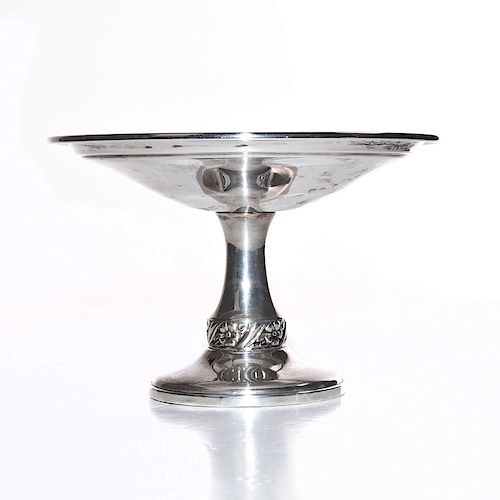 MUECK CAREY STERLING SILVER FLORET COMPOTE