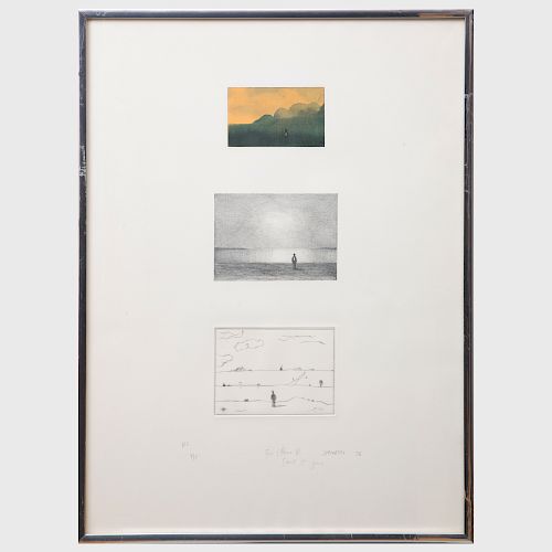 Saul Steinberg (1914-1999): Three Landscapes
